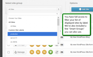 Introducing Site Groups For Finer WordPress Management - iControlWP